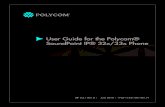 Polycom spip335   user guide