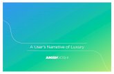 UCD14 Talk - Anish Joshi - A User's Narrative of Luxury