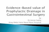 Uses of drain in abdominal surgery