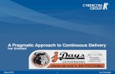 A pragmatic approach to continuous delivery