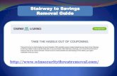 Remove Stairway to Savings In simplest Way