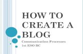 Creating a blog for CP students (1st ESO)