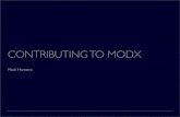 MODXpo 2013 - Contributing to MODX