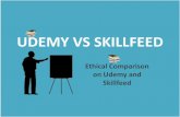 Udemy Vs SkillFeed - Ethical Comparison
