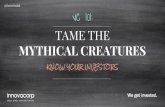 VC 101: Tame the Mythical Creatures