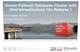 Oracle Failover Database Cluster with Grid Infrastructure 12c