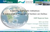Enabling delta life initiative wim van driel 27 aug