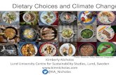 Dietary Choices and Climate Change