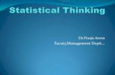 Statistical thinking