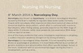 Narcolepsy day updated