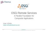 OSGi Remote Services