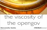 The viscosity of the opengov