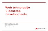 Web tehnologije u desktop developmentu