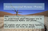 Environmental Hymns New