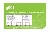 CLA Summit 2013: Connecting LabVIEW to Everything Else