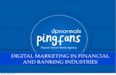 Digital marketing in financial and banking industries