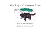 Picture book: Monkey's Christmas Tree