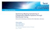 PerCol2010 - Optimizing Meeting Scheduling in Collaborative Mobile Systems
