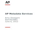 AP Metadata Services, SemTechBiz 2012