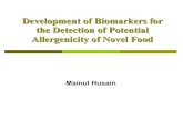 GM Food Allergy Biomarkers