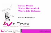 Emma Pietrafesa. Social media, social network e work life balance