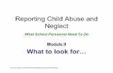 Child Neglect Module 2