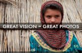 Great Vision = Great Photos