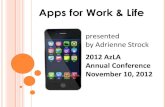 Apps for Work & Life by Adrienne L. Strock
