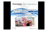 In store promotion  Shoppers' view 2011 - Indagine sul consumatore: le iniziative promozionali In Store