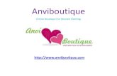 Online boutique for women clothing - anviboutique