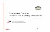 Customer Capital - marketing relazionale
