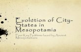 Evolution of city states