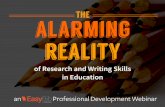 The Alarming Reality of Research and Writing Skills in Education