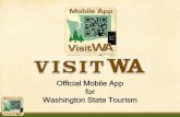 VisitWA mobile app presentation for Oct. 3 Conference of the Association of Visitor Information Centers of Washington