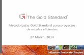 Primer Taller Gold Standard en Colombia: Metodologías GS Estufas eficientes por:  Vikash Talyan