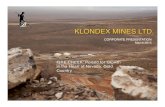 Klondex Mines IR Presentation