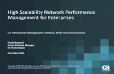 High Scalability Network Performance Management for Enterprises