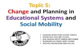 Change and Planning in Education Systems and Social Mobility