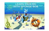 Bob esponja te enseña Inglés