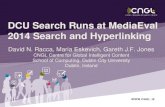 DCU Search Runs at MediaEval 2014 Search and Hyperlinking
