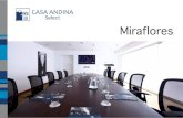 Manual de eventos Casa Andina Select Miraflores