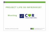11/06/2010 LIFE MEETING Presentació Informe Estat del projecte Life COR CE