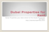 Dubai properties for rent