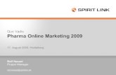 Pharma Online Marketing 2009
