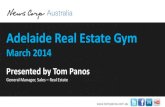 Tom Panos - Adelaide Real Estate Gym - Mar2014