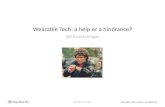 'Ignite: For Good' presentation 11: Wearable Tech: a help or a hindrance?, Chris McKirgan