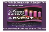 2nd Sunday of Advent Bulletin 12-07-2014