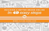 Building a Better Brand Online in 49 Easy Steps