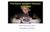 The extent of indoor pollution in jamaica