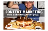 Content Marketing - Gratis markedsføring for alle penga